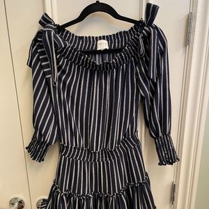 MISA off the shoulder dress